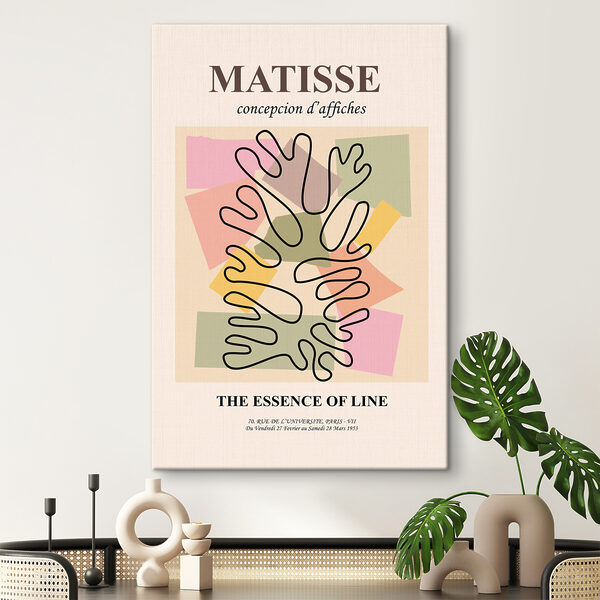 Cuadros Un dibujo en línea negra de una planta (SKU: s36305) Cuadros Cuadros Un dibujo en línea negra de una planta (SKU: s36305)