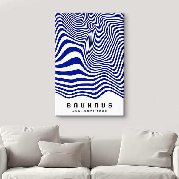 A blue and white striped pattern A blue and white striped pattern