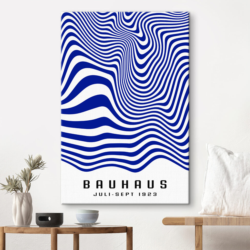 A blue and white striped pattern A blue and white striped pattern