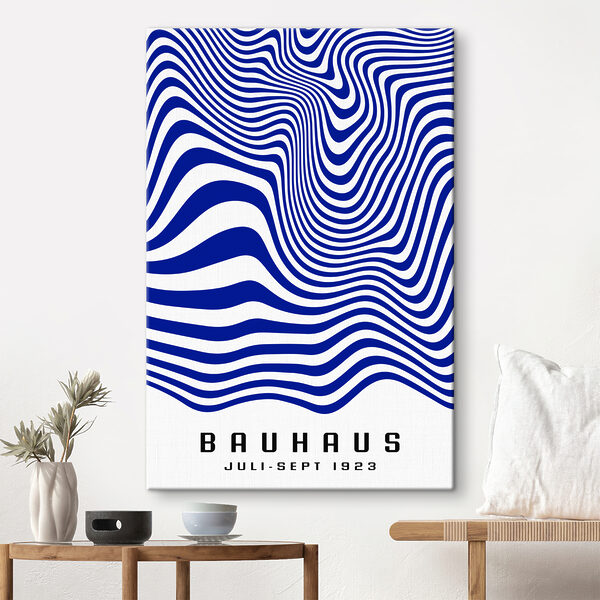 A blue and white striped pattern A blue and white striped pattern