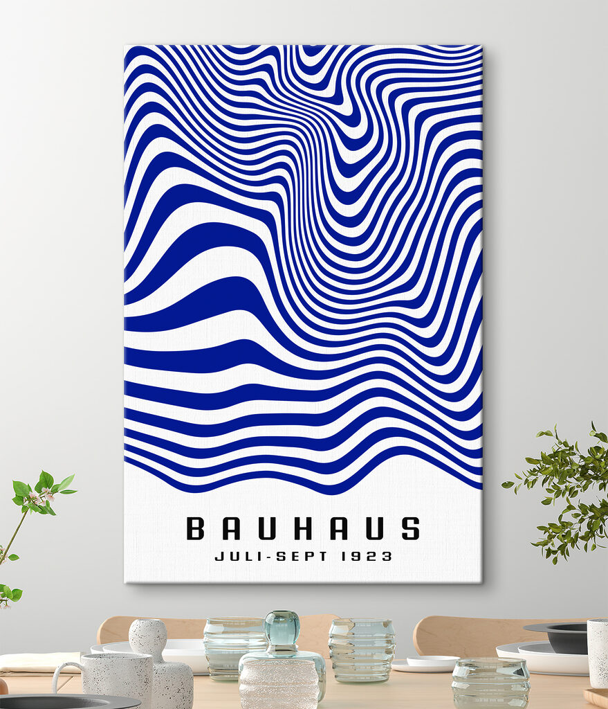 A blue and white striped pattern A blue and white striped pattern