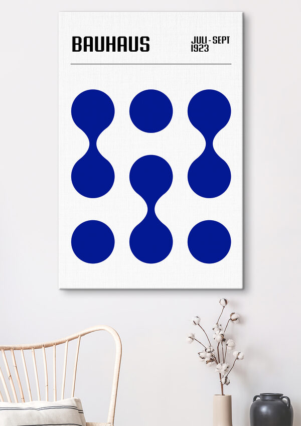 Cuadros Un grupo de puntos azules