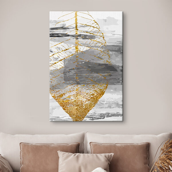 Cuadros Un remolino resplandeciente en tonos abstractos (SKU: s36483) Cuadros Cuadros Un remolino resplandeciente en tonos abstractos (SKU: s36483)