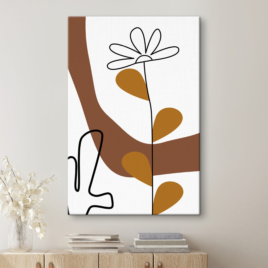 A drawing of a flower A drawing of a flower