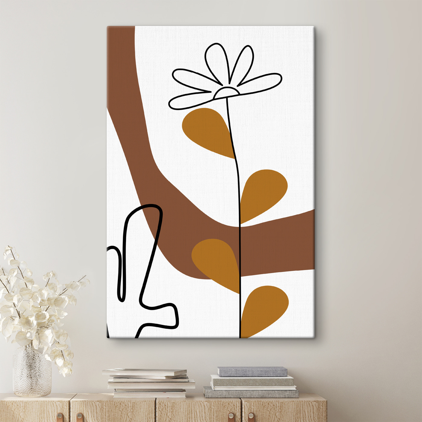 A drawing of a flower A drawing of a flower