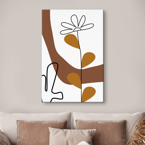 A drawing of a flower A drawing of a flower