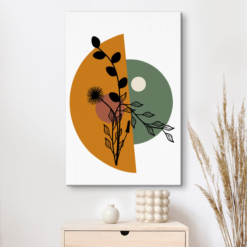 A plant with leaves and a flower A plant with leaves and a flower