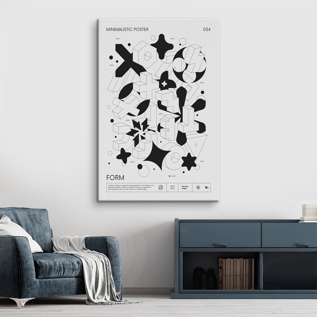 A black and white graphic design A black and white graphic design