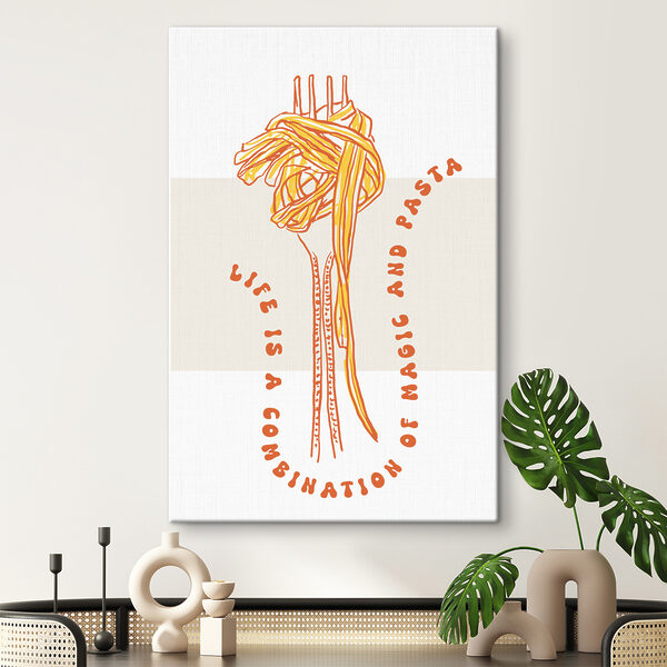 Cuadros Un dibujo de pasta sobre fondo blanco (SKU: s36862) Cuadros Cuadros Un dibujo de pasta sobre fondo blanco (SKU: s36862)
