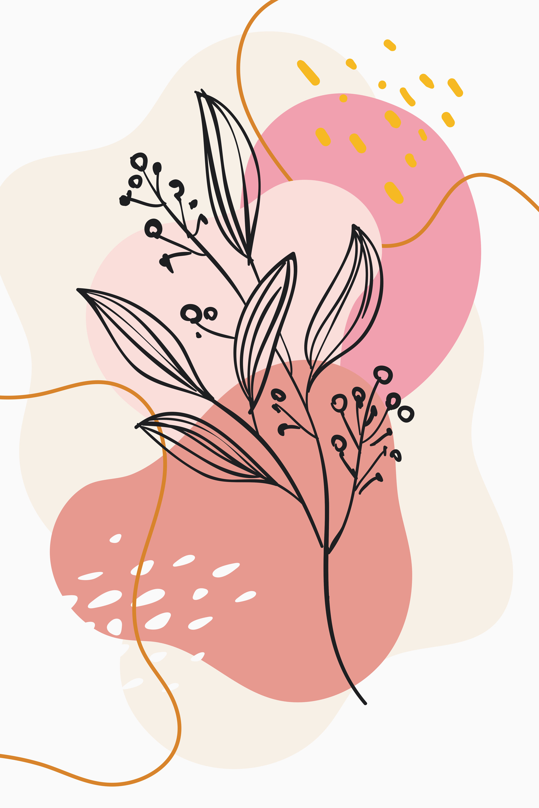 A drawing of a plant A drawing of a plant