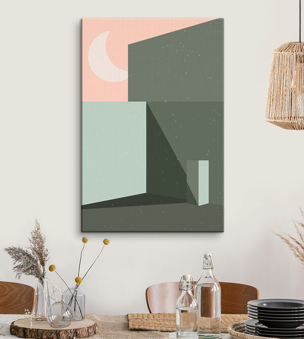 Cuadros Una habitación con un objeto cuadrado y una luz al fondo (SKU: s37130) Cuadros Cuadros Una habitación con un objeto cuadrado y una luz al fondo (SKU: s37130)