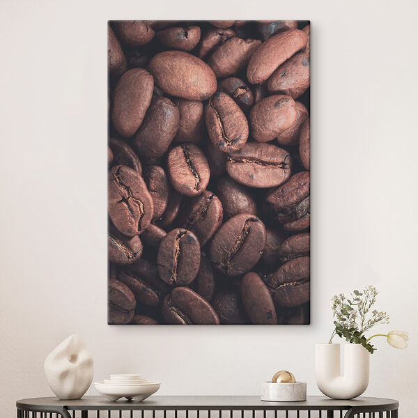 Cuadros Un montón de granos de café (SKU: s37175) Cuadros Cuadros Un montón de granos de café (SKU: s37175)