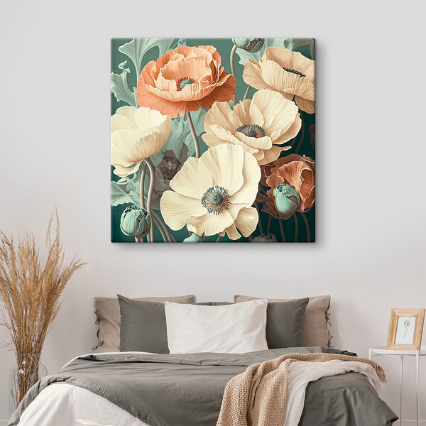 A close up of flowers