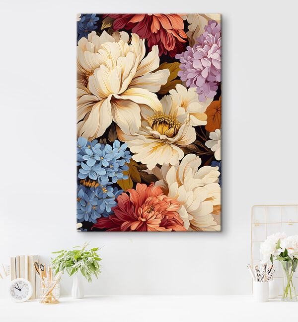 A close up of flowers