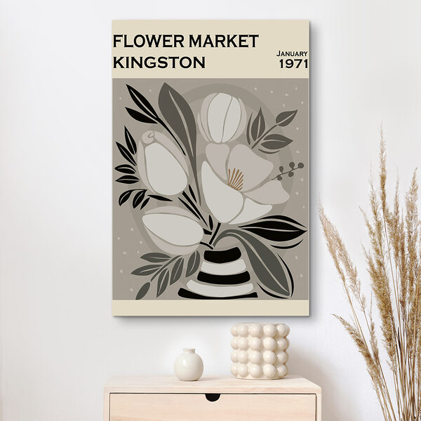 Cuadros Una planta de flores blancas y hojas negras (SKU: s37263) Cuadros Cuadros Una planta de flores blancas y hojas negras (SKU: s37263)
