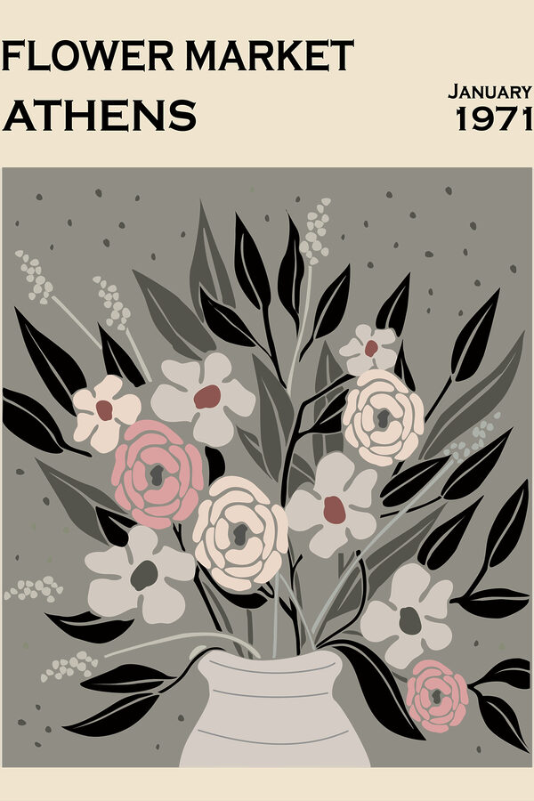A vase of flowers