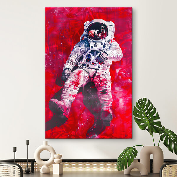 Cuadros Un astronauta con traje espacial (SKU: s36676) Cuadros Cuadros Un astronauta con traje espacial (SKU: s36676)