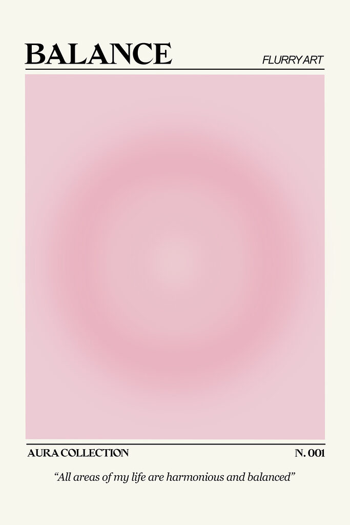 A pink and white background