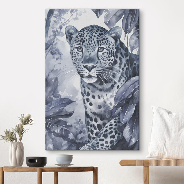 Cuadros Cuadros Una acuarela de un leopardo (SKU: s37340v1)
