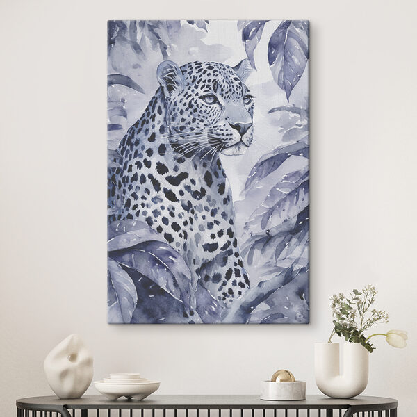 Cuadros Cuadros Una acuarela de un leopardo (SKU: s37341v1)