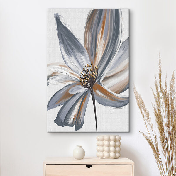 Un primer plano de una flor Cuadros Un primer plano de una flor