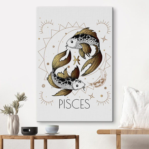 Cuadros Cuadros Un dibujo de un pez (SKU: s37306)