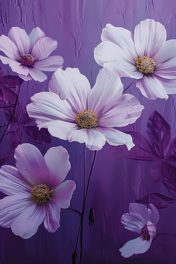 A close up of flowers