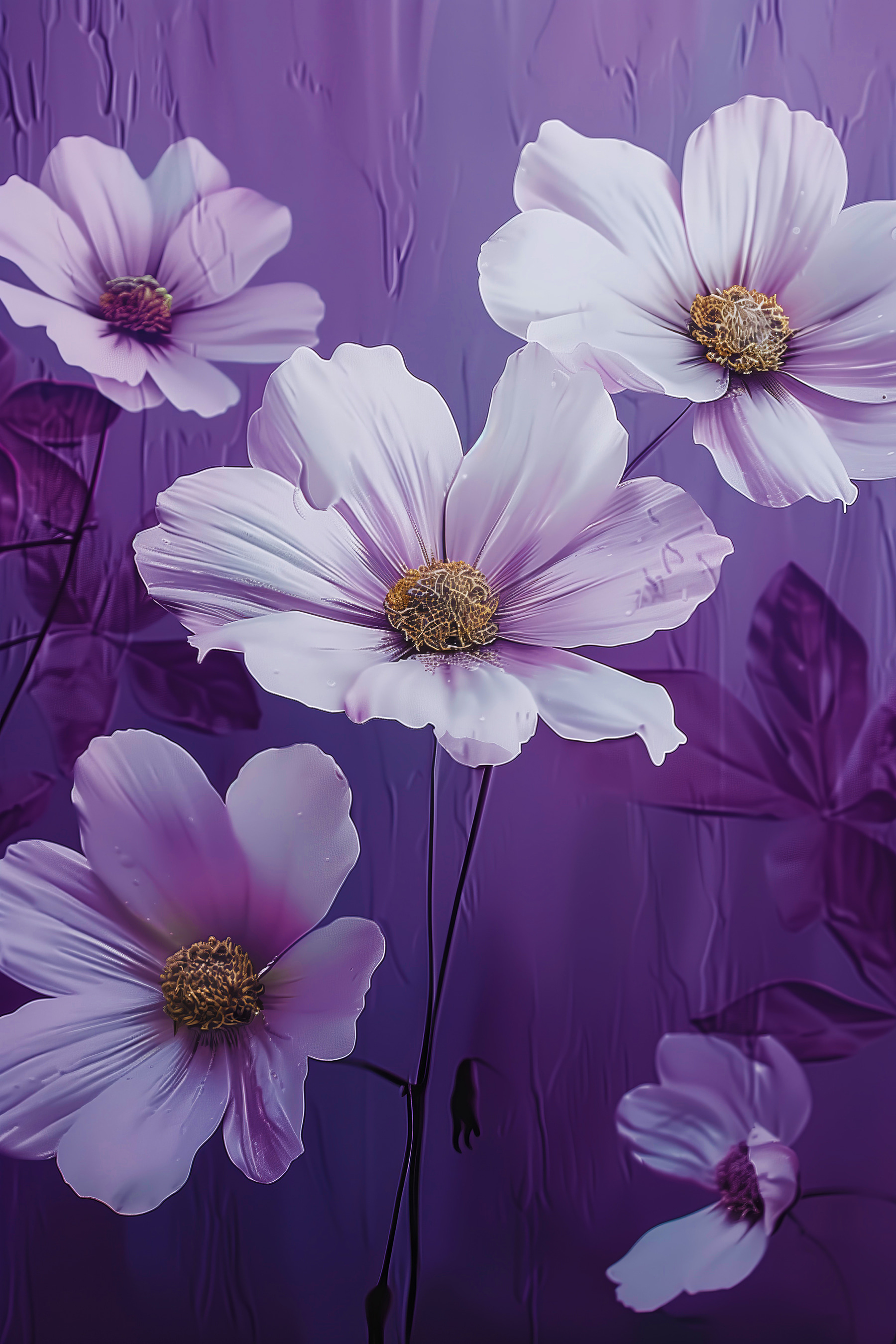 A close up of flowers