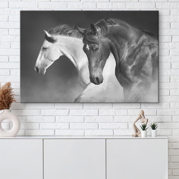 Cuadros Un par de caballos corriendo (SKU: s37534) Cuadros Cuadros Un par de caballos corriendo (SKU: s37534)