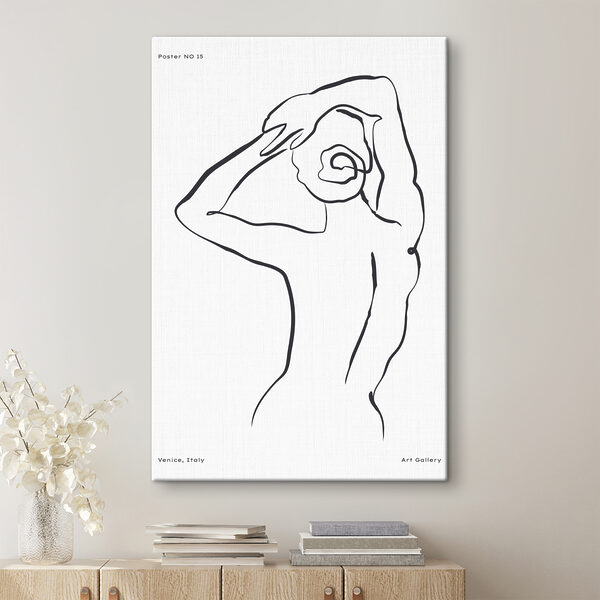 Cuadros Cuadros Un dibujo de una mujer (SKU: s37406)