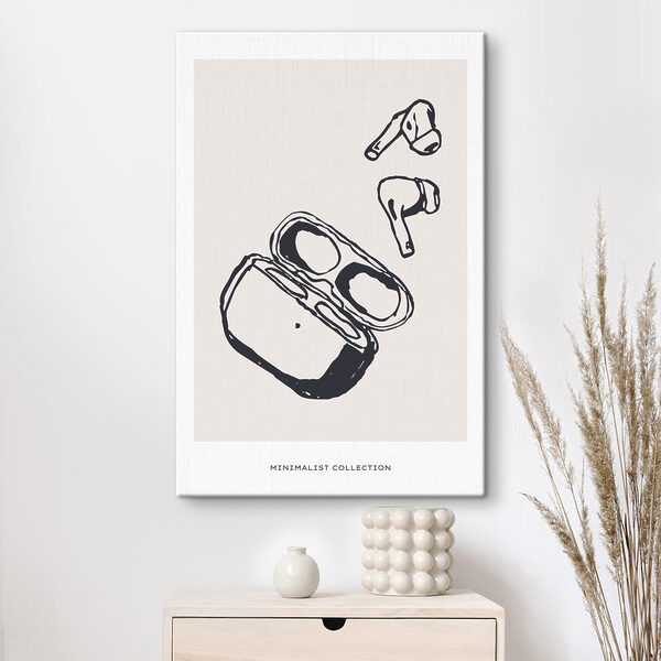 Cuadros Cuadros Un dibujo de una caja con algunos objetos (SKU: s37425)