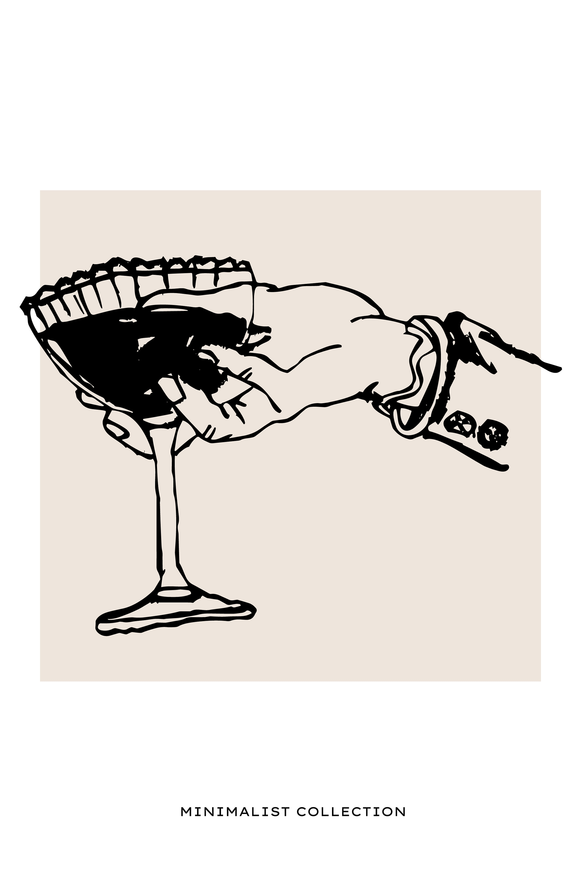 A hand holding a glass of wine