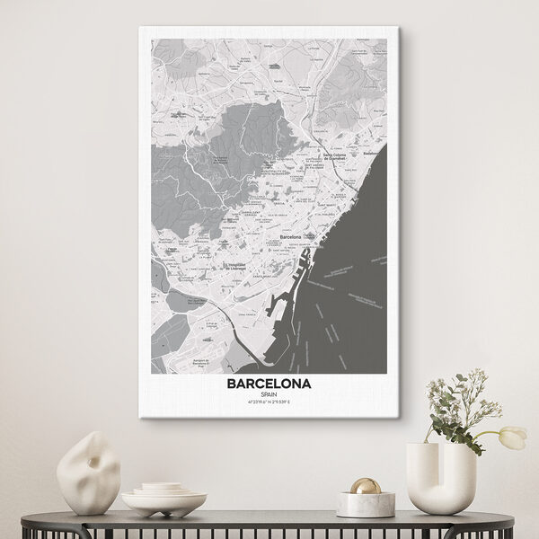 A map of a city