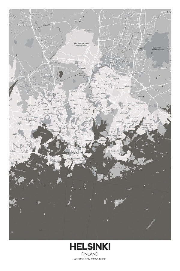 A map of a city