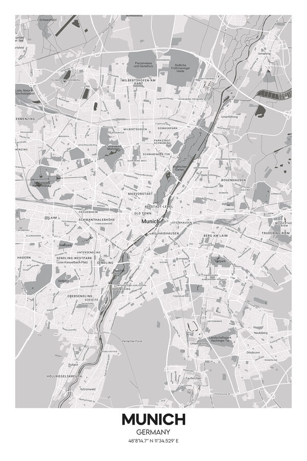 A map of a city
