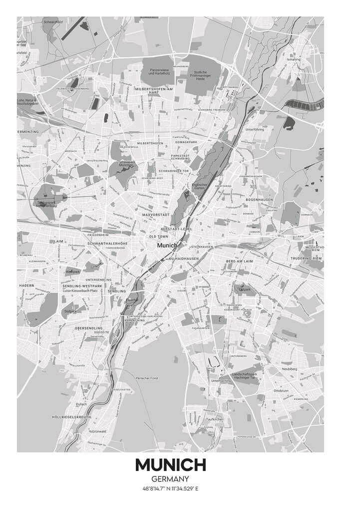 A map of a city