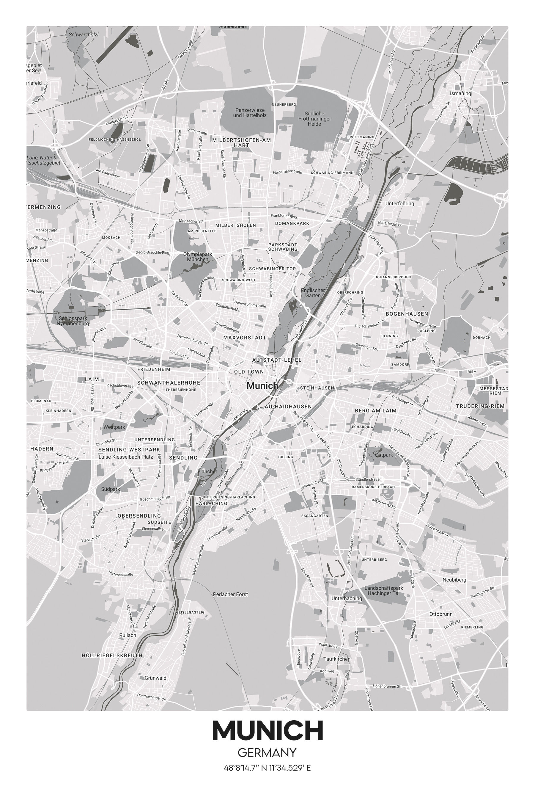 A map of a city