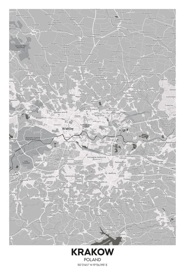 A map of a city A map of a city