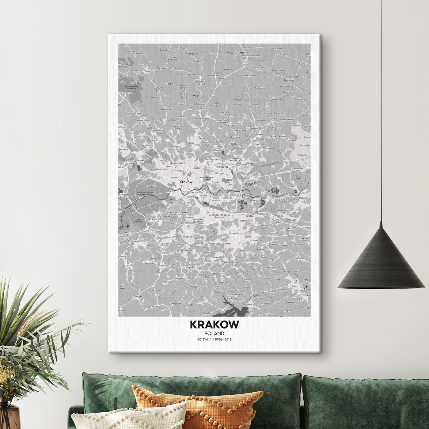A map of a city A map of a city