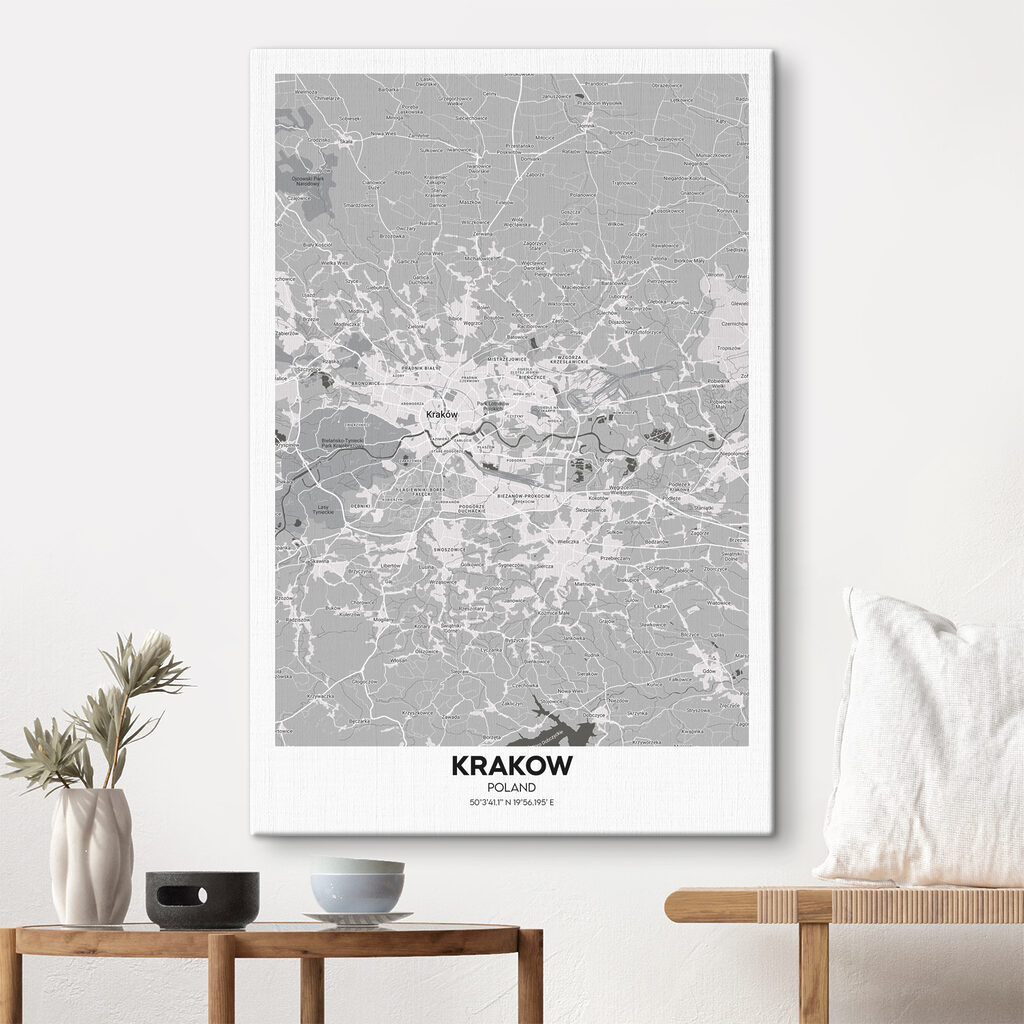 A map of a city A map of a city