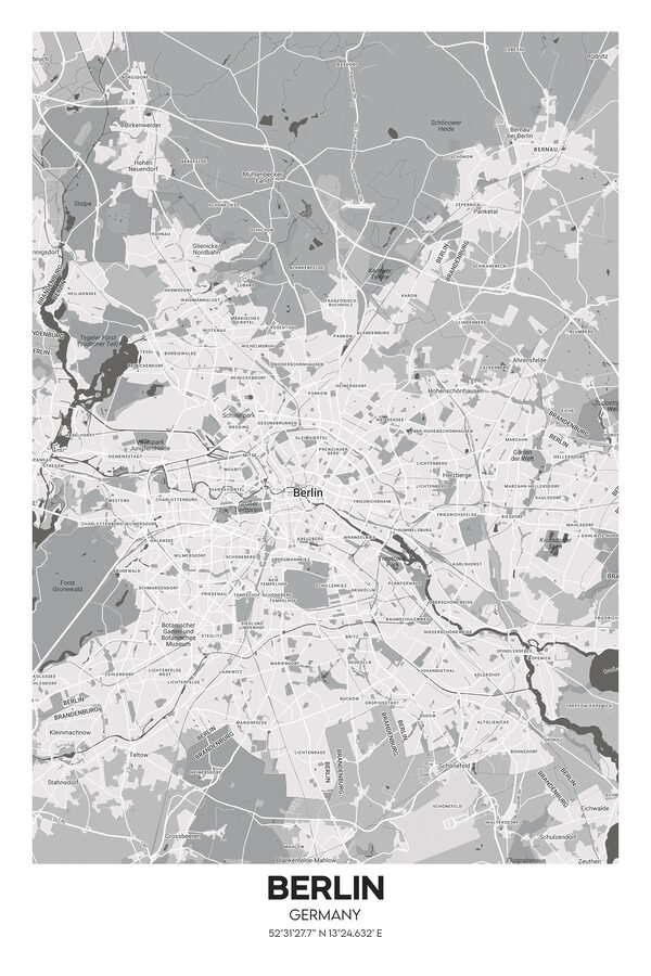 A map of a city