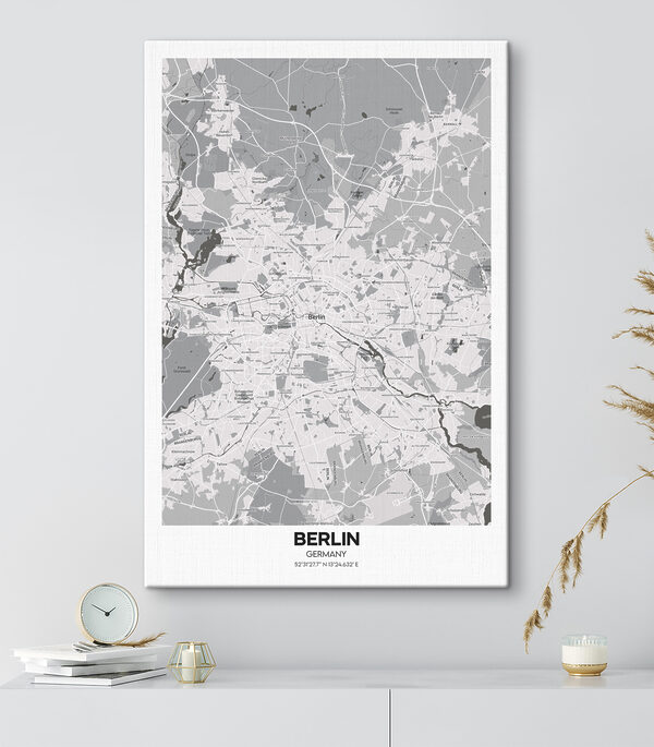 A map of a city