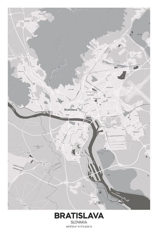 A map of a city
