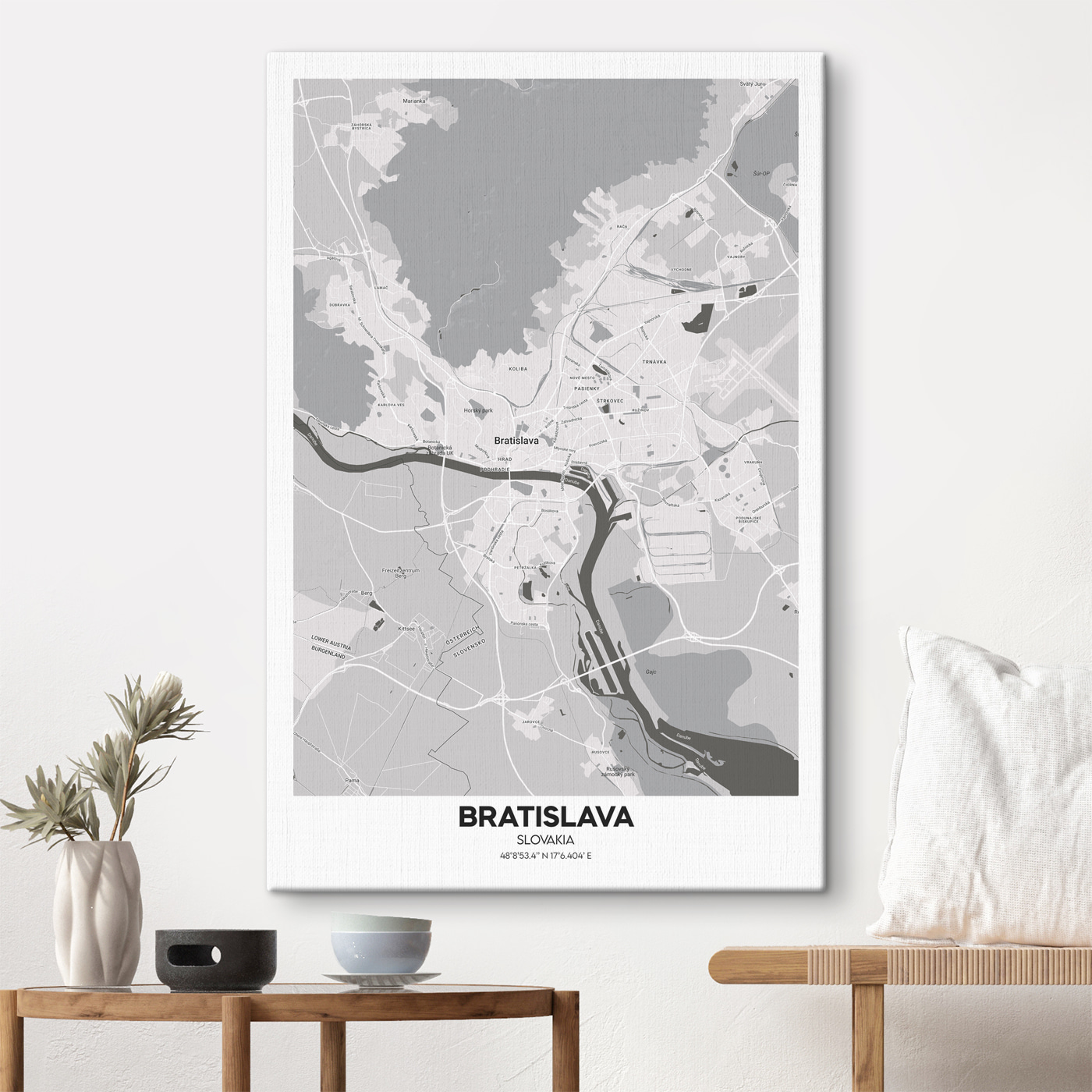A map of a city