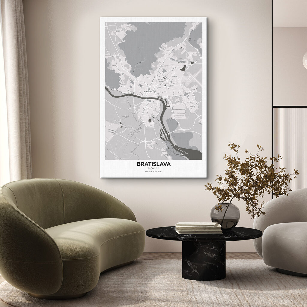 A map of a city
