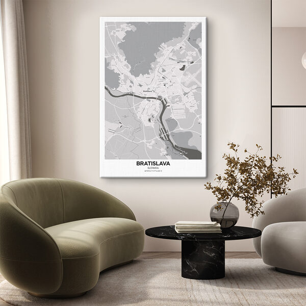 A map of a city