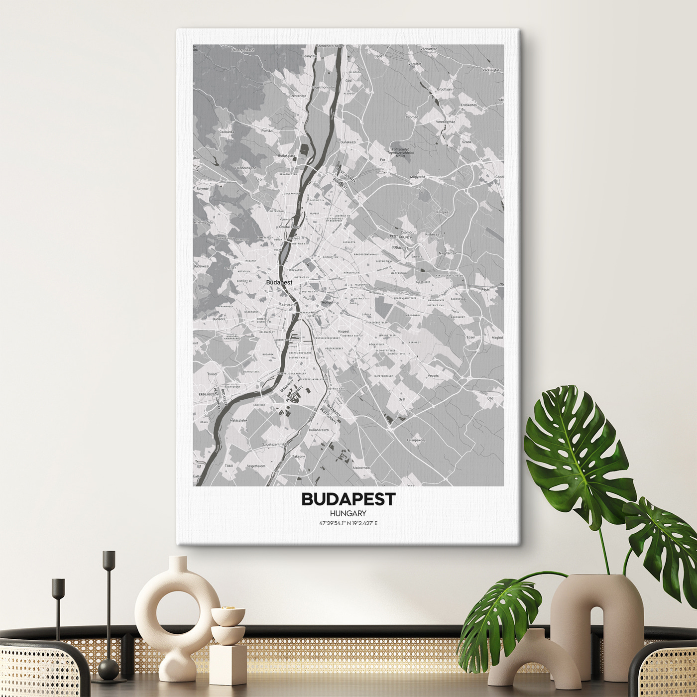 A map of a city