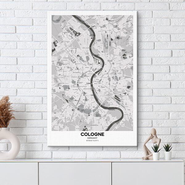 A map of a city