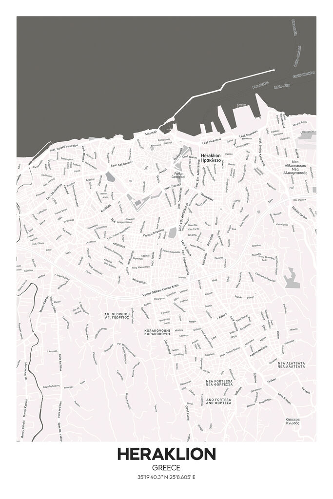 A map of a city