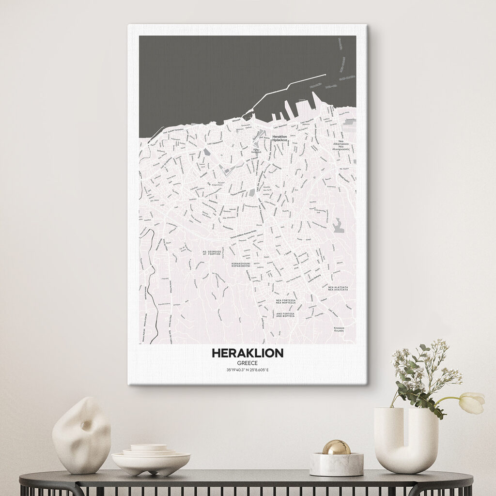 A map of a city